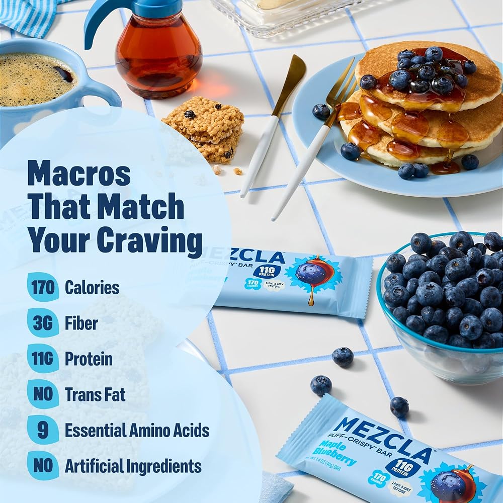 Mezcla Puff Crispy Protein Bars