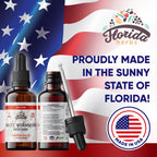 FLORIDA HERBS Wormwood Organic Tincture - Natural Intestinal Cleanse