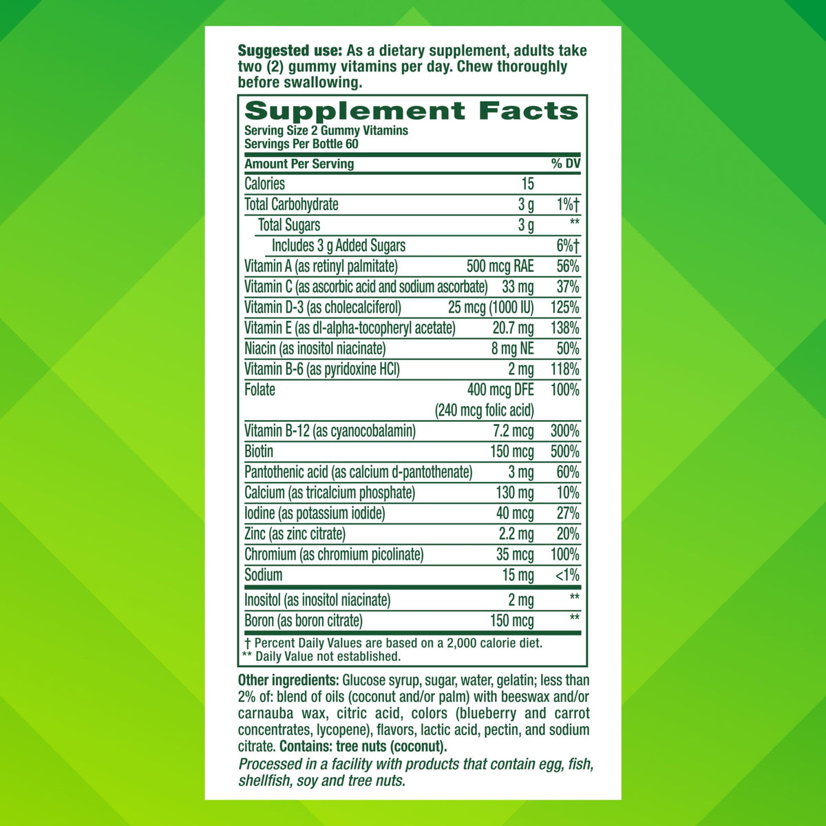 Vitafusion Women's Multivitamin Gummy Berry - 120 Gummies - image 7