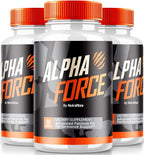 NutraRize Alpha Force Capsules for Energy and Performance - 180 Capsules