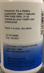 Christopher's Original Formulas Thyroid Maintenance Formula - 100 Capsules - image 2