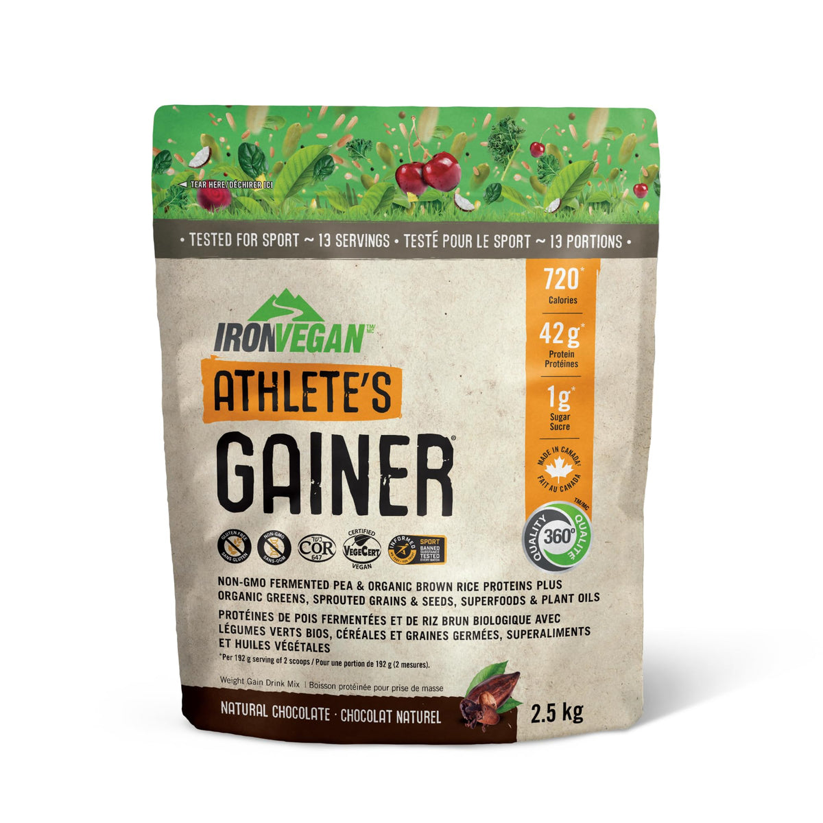 IRONVEGAN Iron Vegan PROTEIN_SUPPLEMENT_POWDER