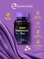 Carlyle Melatonin 5mg Sleep Support - 300 Tablets - image 4