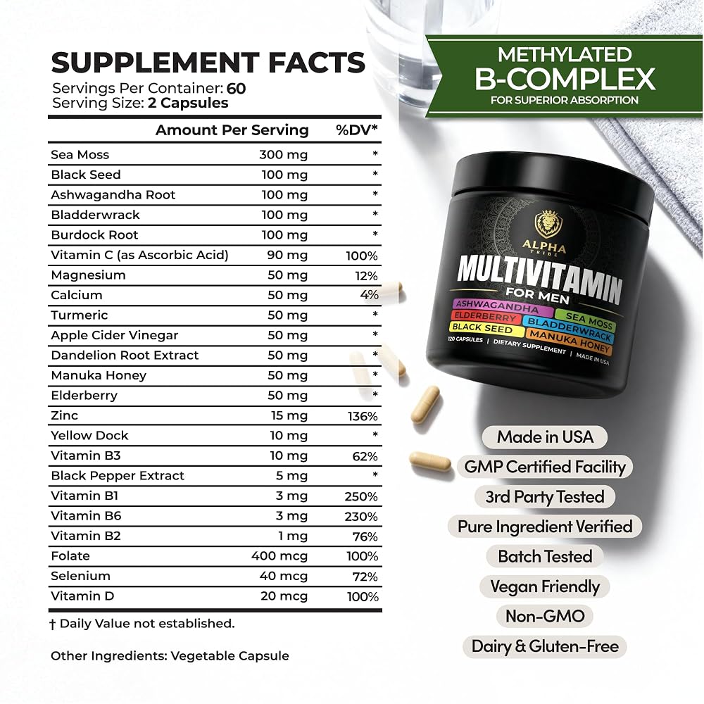 Alpha Tribe Multivitamin for Men
