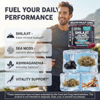 Clean Nutraceuticals Alpha Glow Shilajit Gummies - 60 Count - image 2