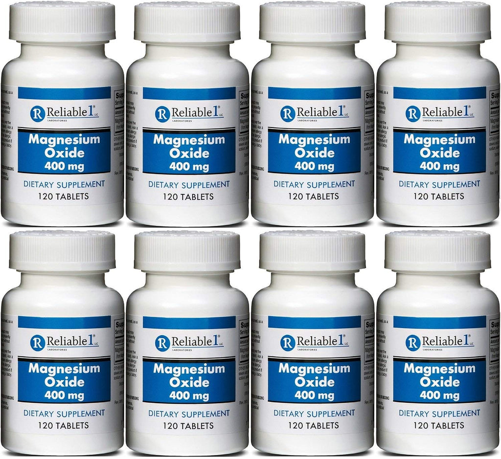 Reliable-1 Laboratories Magnesium Oxide 400 mg - 960 Tablets