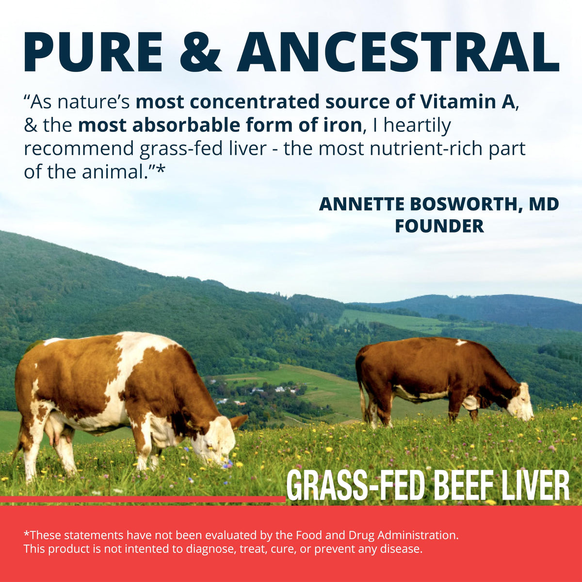 Dr. Boz Beef Liver Capsules Grass Fed Iron Supplement - 180 Count - image 3