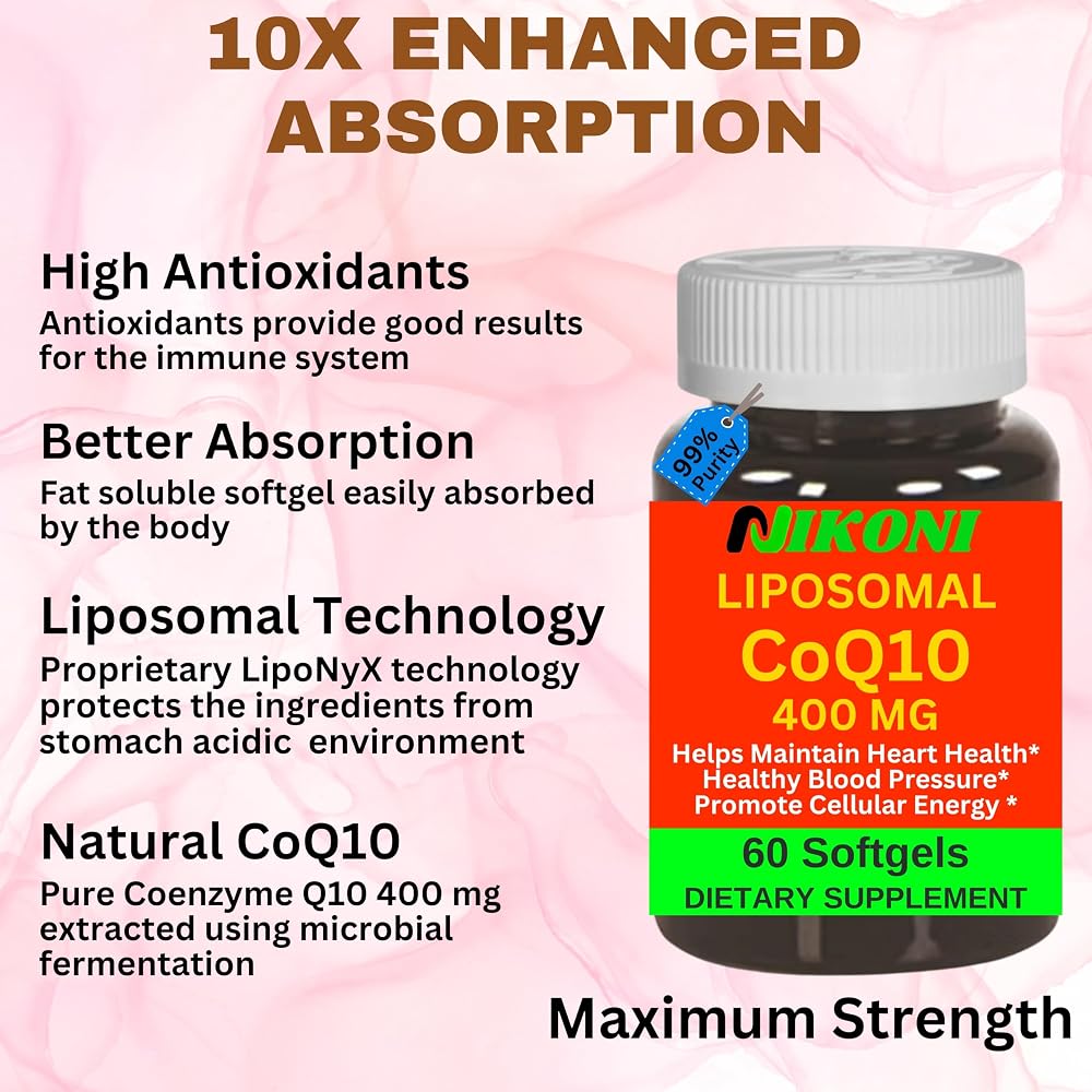Nikoni Liposomal CoQ10 400 mg
