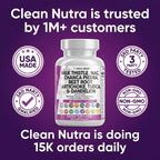Clean Nutraceuticals Liver Depend Milk Thistle NAC - 60 Capsules - image 7