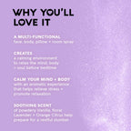 Nature's Beauty Lavender Chamomile Sleep Spray for Sleep - 2 Pack - image 4