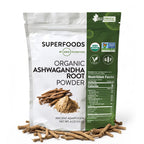 MRM Organic Ashwagandha Root Powder - 113 Servings