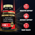 Mecisco Cayenne Pepper Capsules_60 210 Caps_300mg