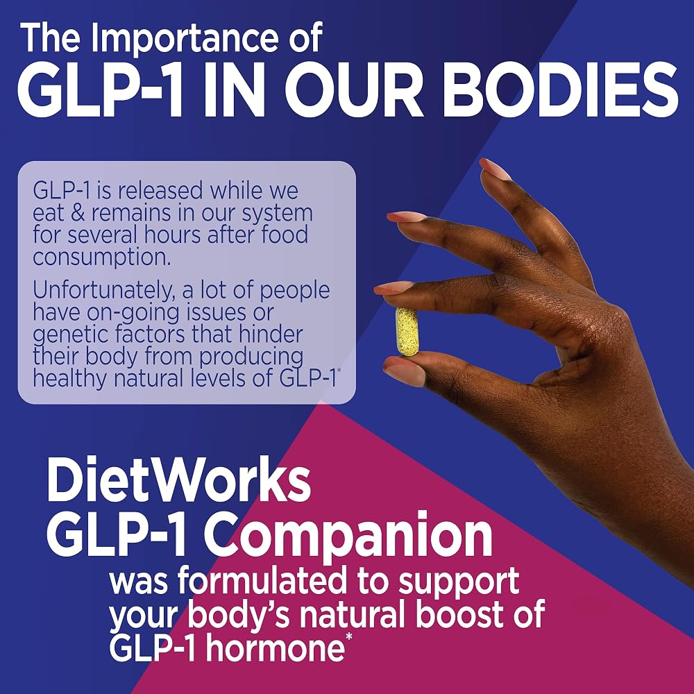 DietWorks GLP-1 Companion Tablets - 60 Count - image 6
