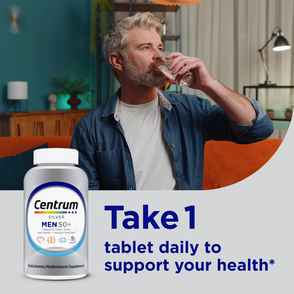 Centrum Silver Men's 50+ Multivitamin - 200 Tablets - image 5