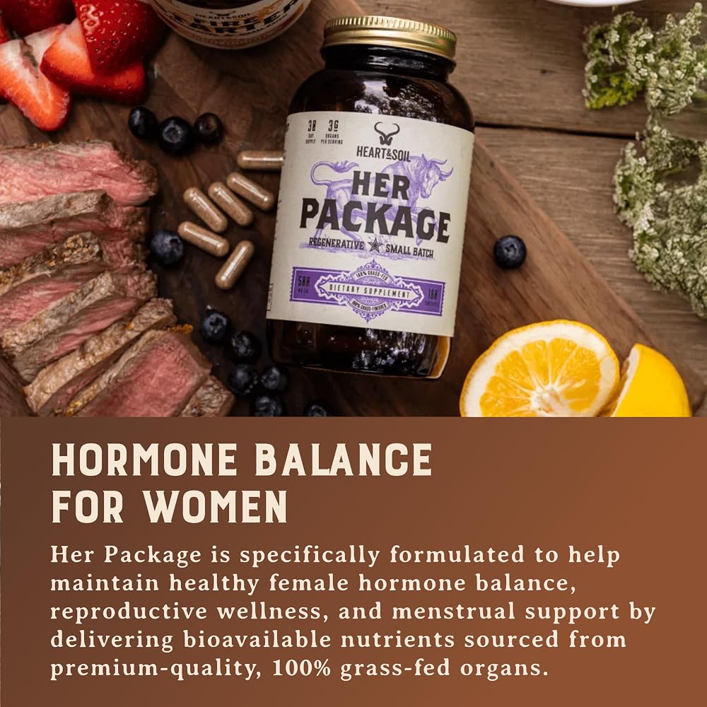 HEART & SOIL Her Package Supplement - 180 Capsules - image 5