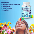 CARE 4 HARMONY Quercetin Gummies with Bromelain, Zinc & Vitamin D3 - 120 Count - image 4