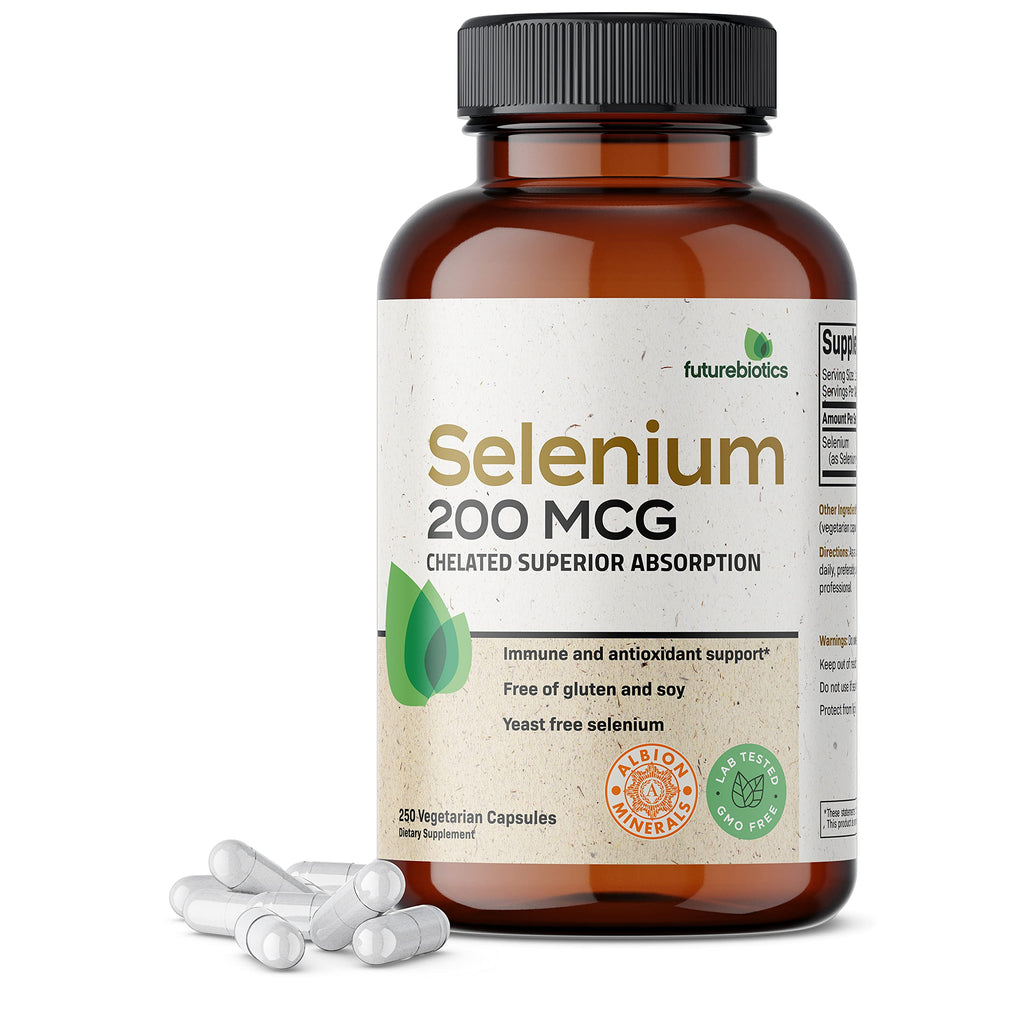 Futurebiotics Selenium 200 mcg Amino Acid Complex - 250 Capsules