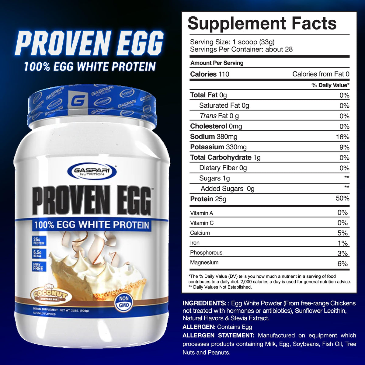 Gaspari Nutrition Proven Egg