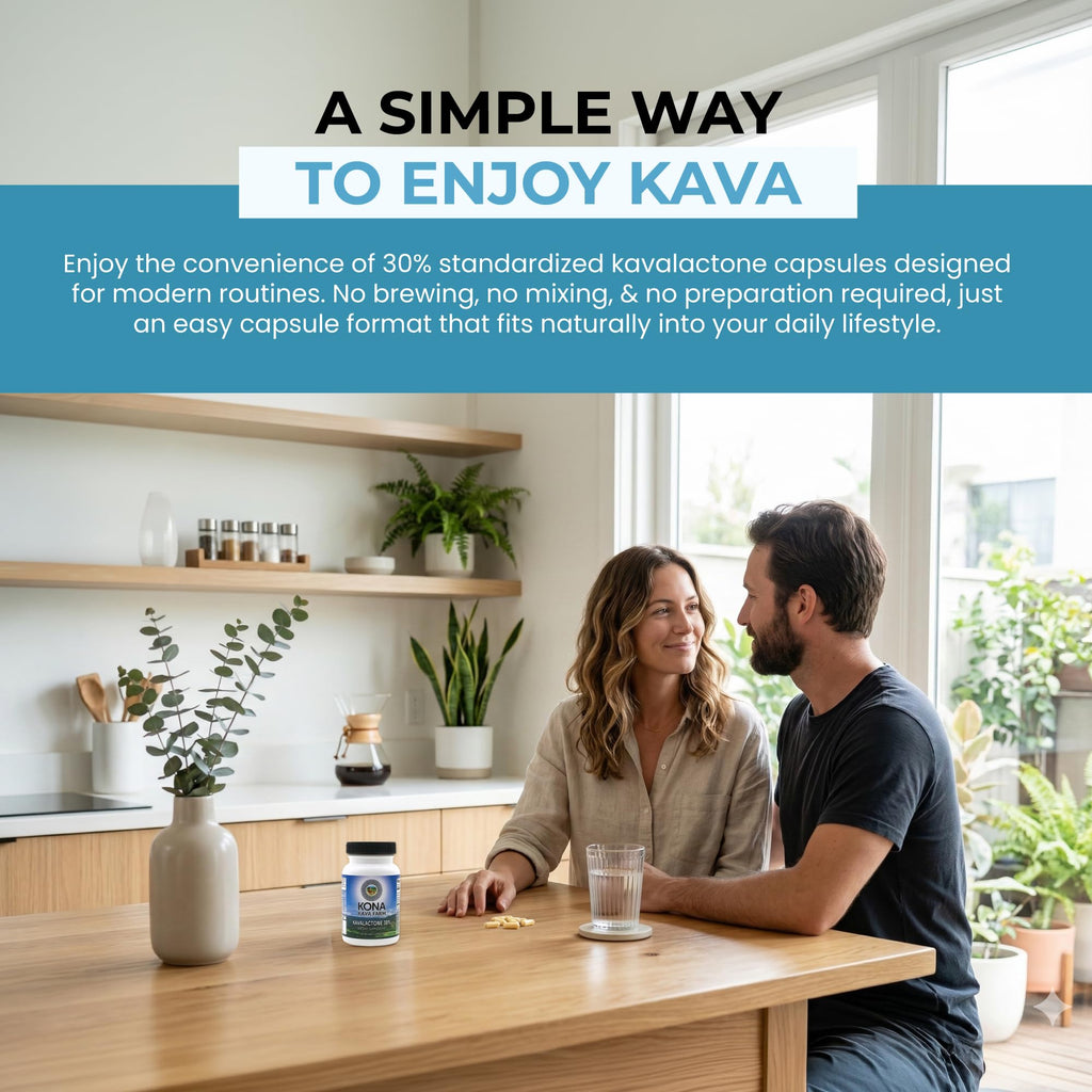 Kona Kava Farm 30% Kavalactone Kava Extract - 120 Capsules - image 3