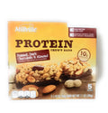 MILLVILLE Peanut Dark Chocolate Almond Protein Chewy Bars - 5 Count