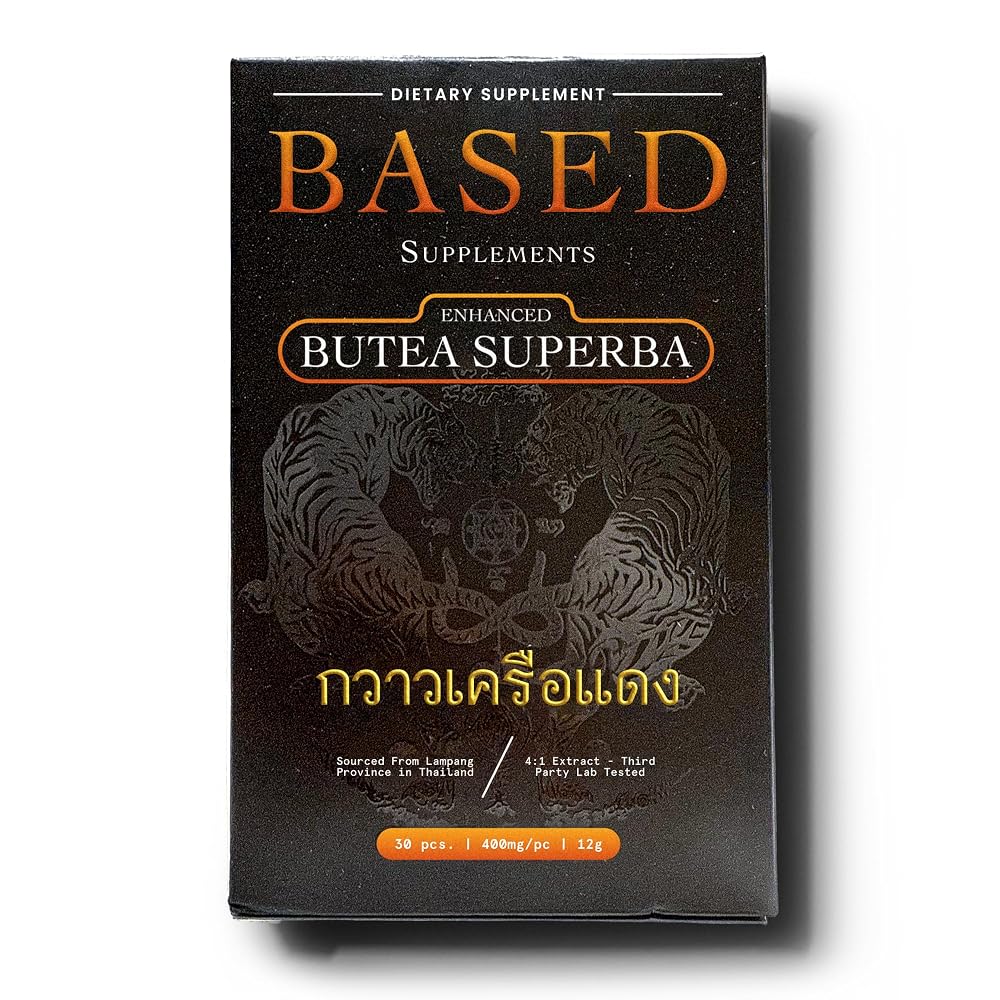 Based Supplements Butea Superba Extract Root Powder - 1 Capsules