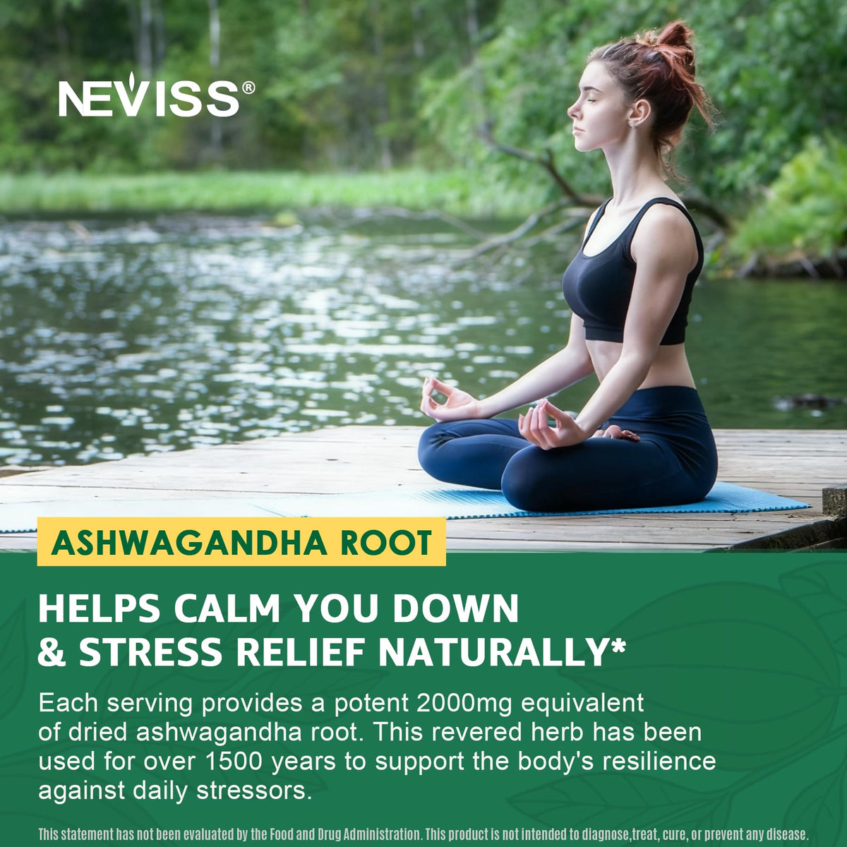 NEVISS Ashwagandha Gummies 2000mg