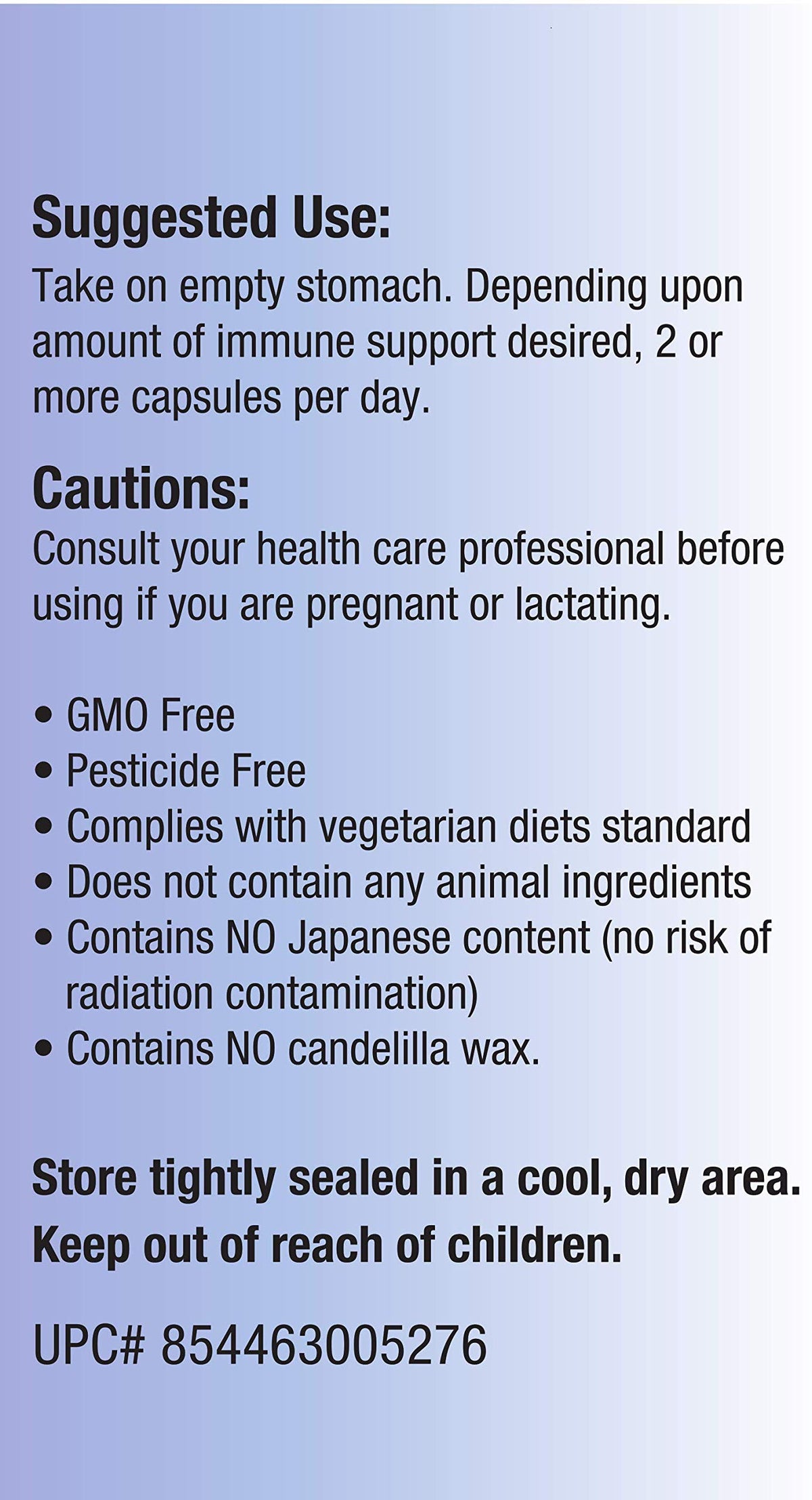 Relentless Improvement AHCC Mushroom Extract Immune Support - 120 Capsules - image 3
