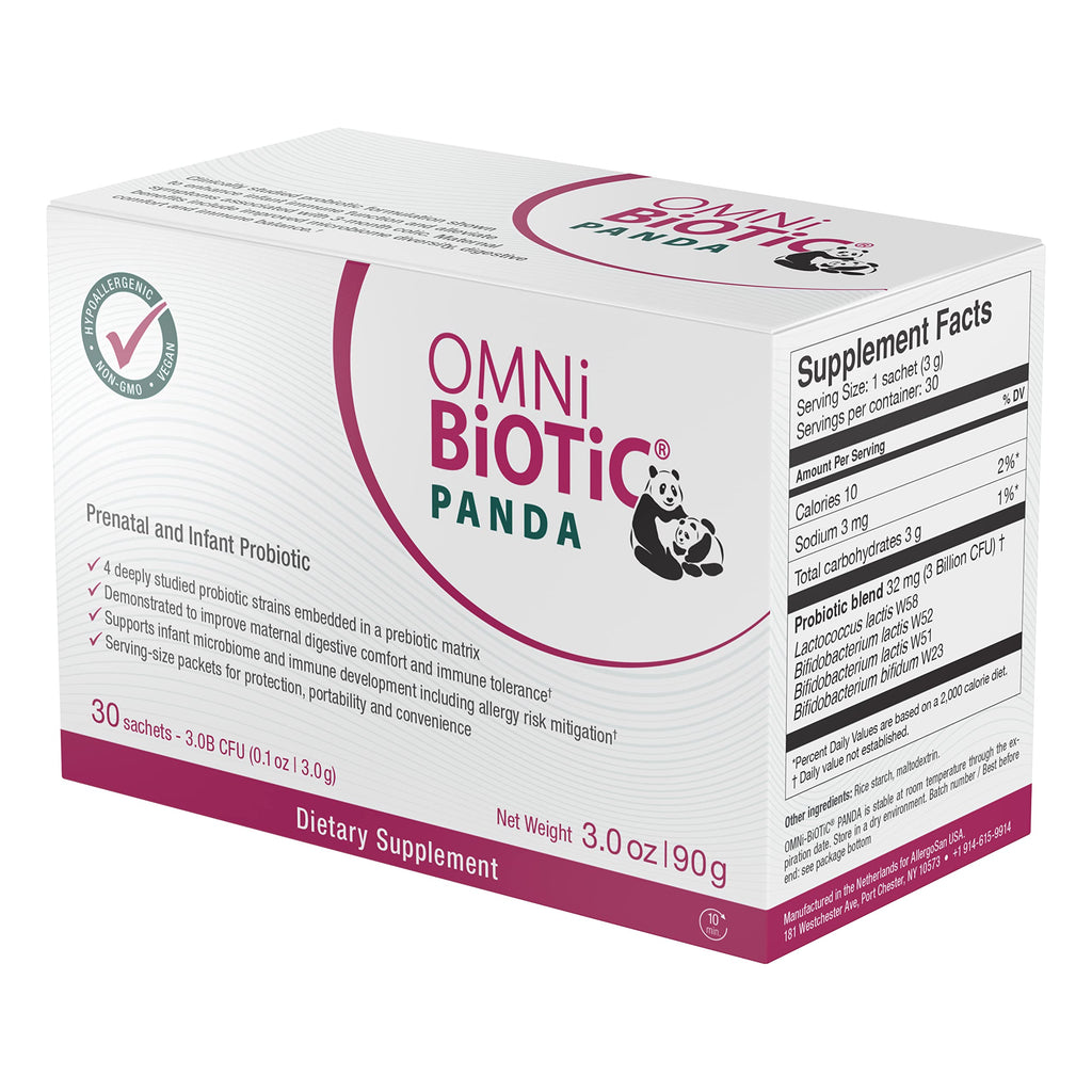 OMNi BiOTiC Panda Prenatal & Infant Probiotic Powder - 3 Ounce - image 5