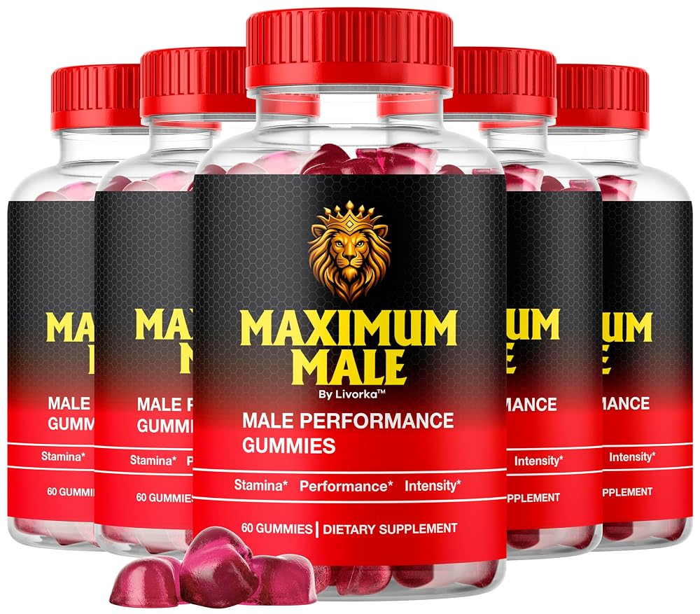 LIVORKA Maximum Male Gummies - 300 Gummies
