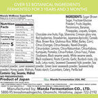 Manda Fermentation Superfood Prebiotic Gut Health - 31 Sachets - image 2