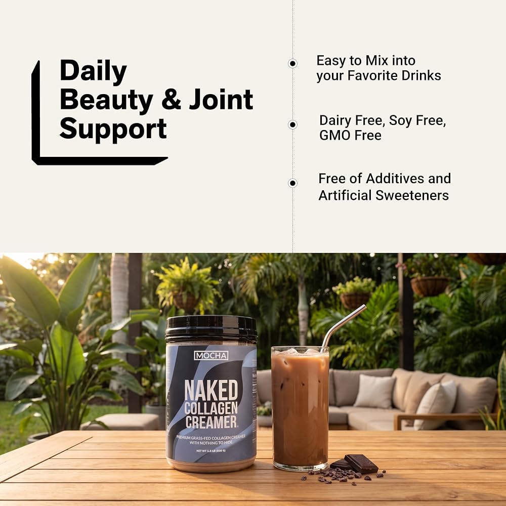 Naked Collagen Coffee Creamer - Collagen Creamer For Coffee