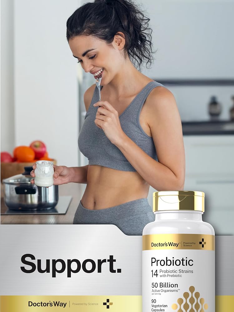 Doctor's Way Probiotic 50 Billion CFU 14 Strains - 90 Capsules - image 6