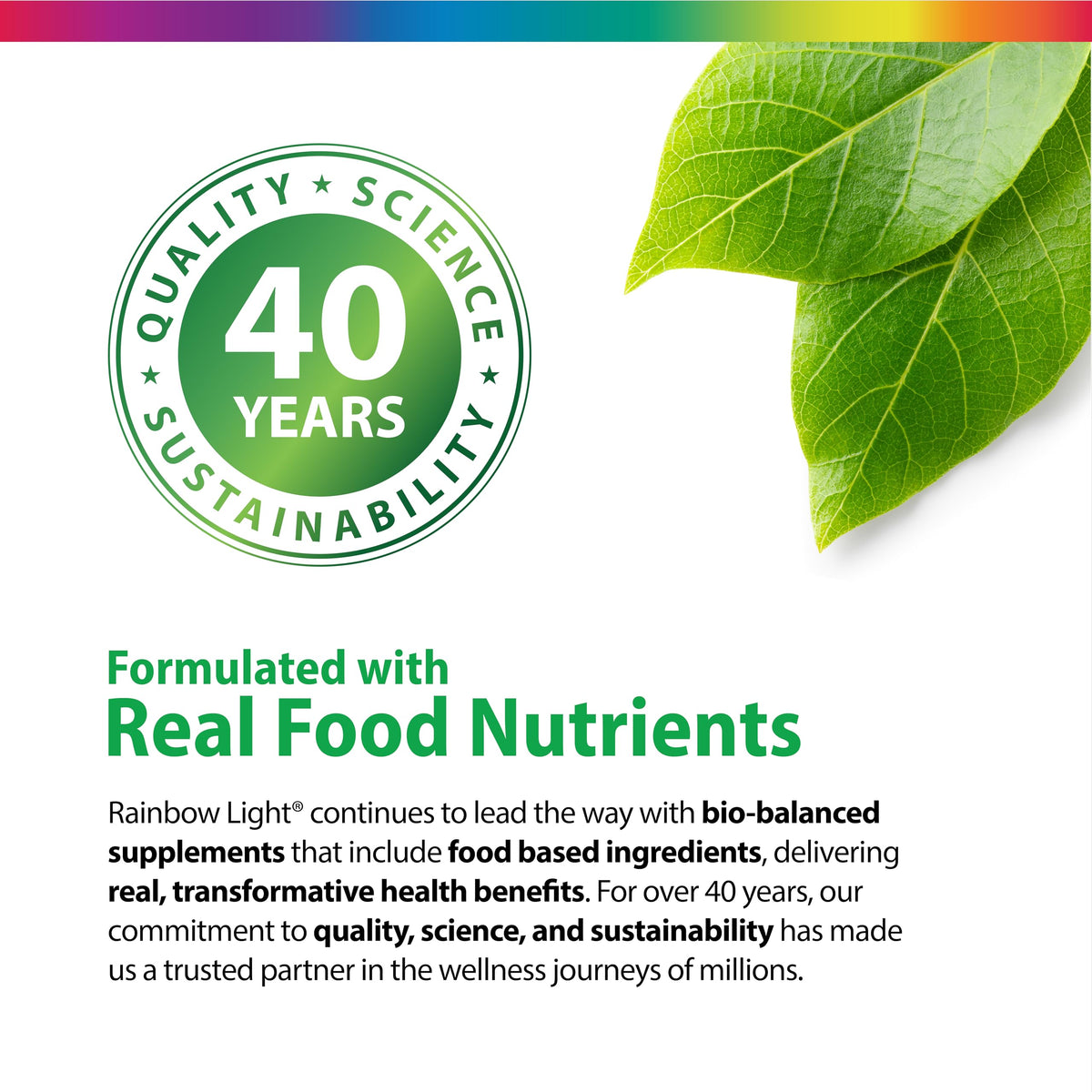 Rainbow Light Teen Multivitamin - 45 Caplets - image 6