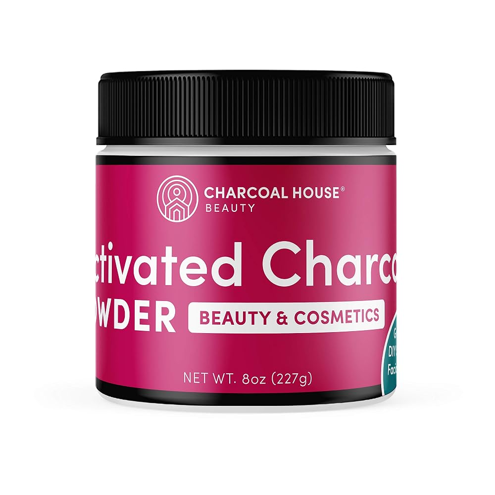 Charcoal House Activated Bamboo Charcoal Powder Food Grade - 8 oz