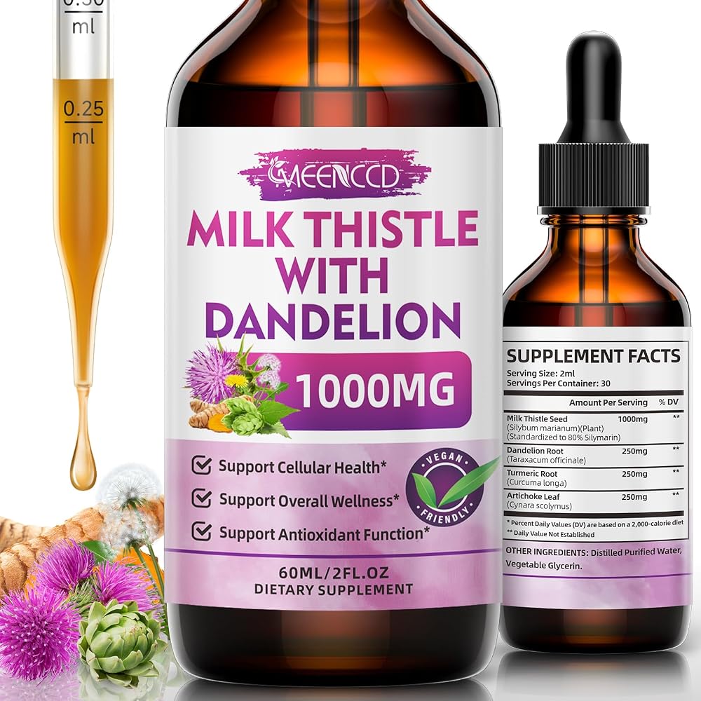MEENCCD Milk Thistle Liquid Drops