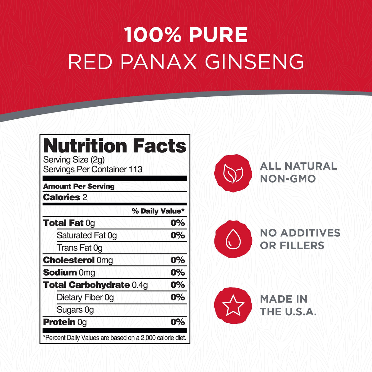 Dairyland Management LLC Authentic Panax Ginseng Roots! 6 yr. Old