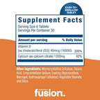 Bariatric Fusion Calcium Citrate with Vitamin D3 - 180 Tablets - image 4