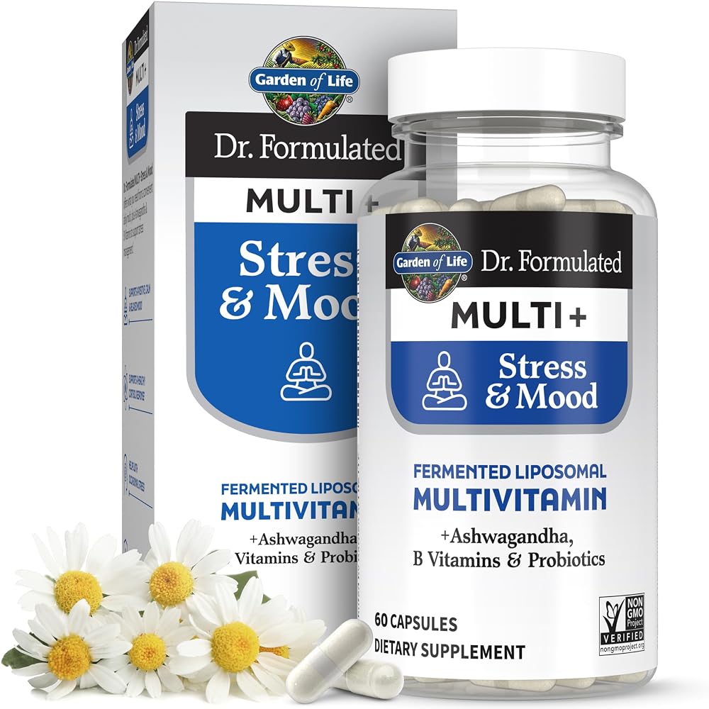 Garden of Life Dr. Formulated Multi+ Stress & Mood Support - 60 Capsules