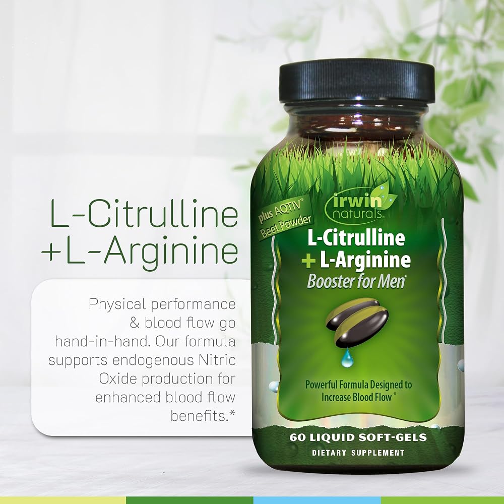 Irwin Naturals L-Citrulline + L-Arginine