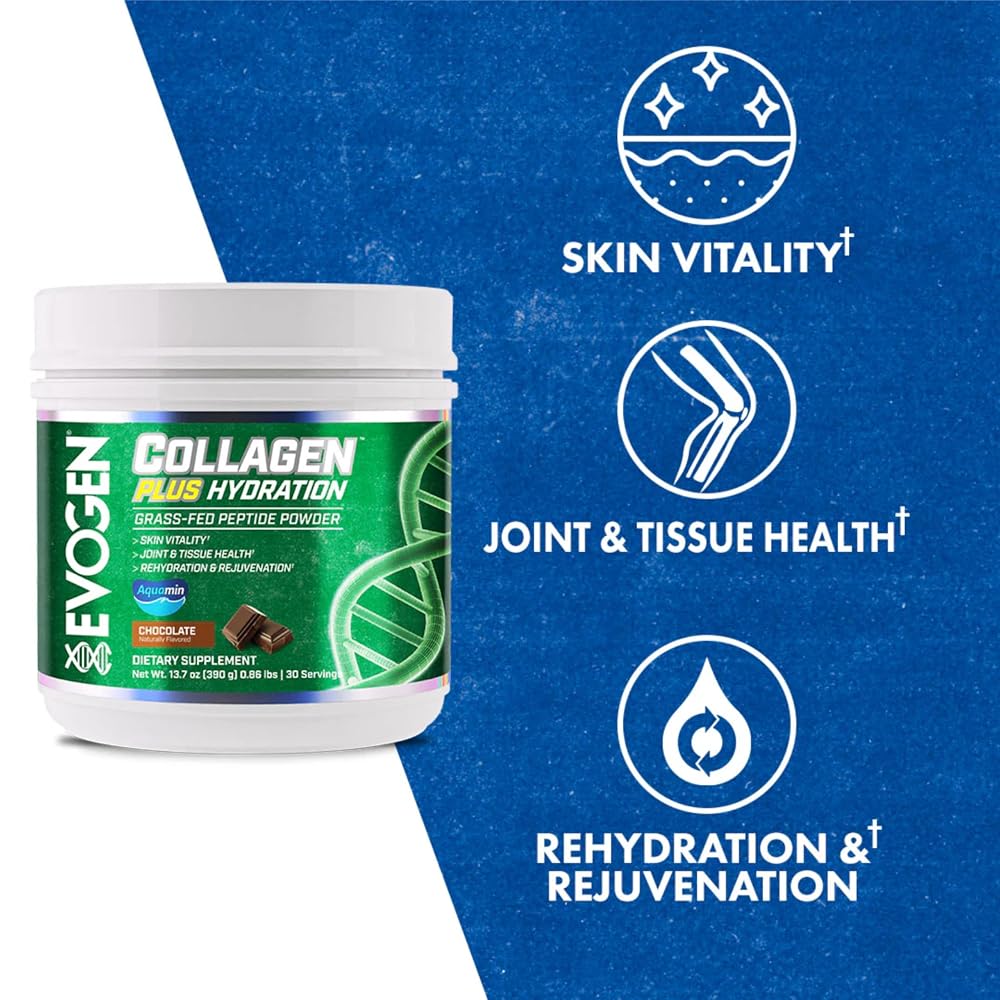 Evogen Collagen Plus Hydration Vanilla Powder