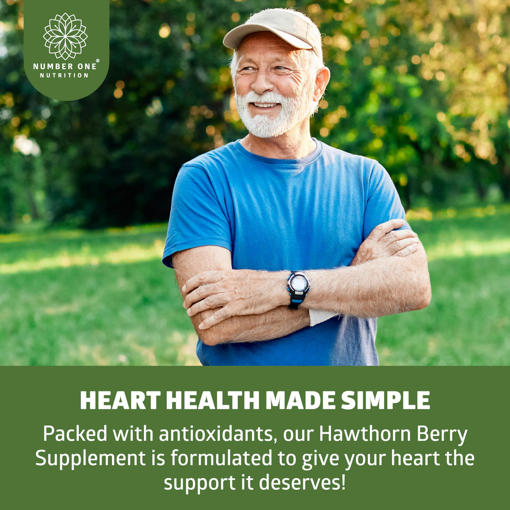 Number One Nutrition Hawthorn Berry Extract 665mg - 120 Capsules - image 4