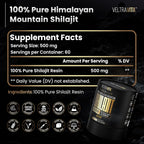 VeltraVita 100% Pure Himalayan Shilajit Resin Gold Grade - 30g - image 8