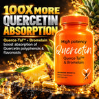 Advanced Bionetix Querce-Tal Quercetin + Bromelain - 120 Vegetarian Capsules - image 8