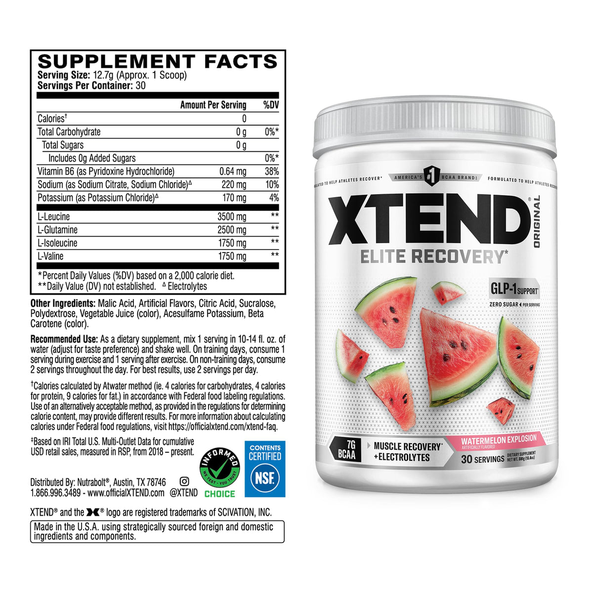 XTEND BCAA Powder