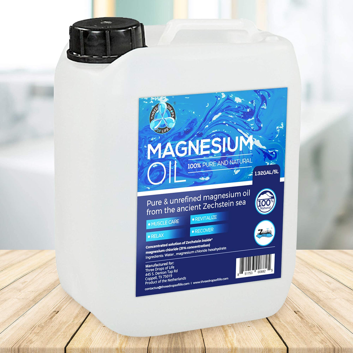 Three Drops of Life Magnesium Oil Topical - 169 Fl Oz - image 2