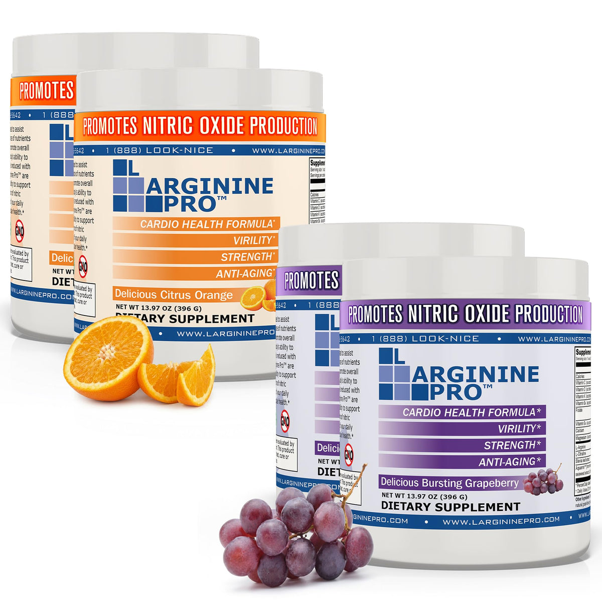 L-Arginine Pro 5,500mg Powder Drink Mix - 30 Servings