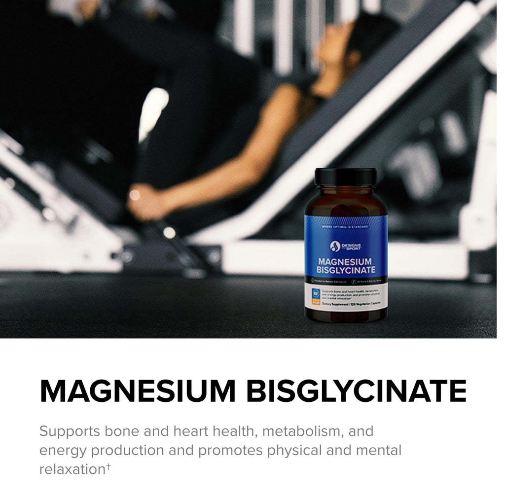 Designs for Sport Magnesium Glycinate - 120 Capsules - image 3
