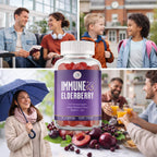 Grab The Gold Immunity Gummies Elderberry Vitamin C Zinc - 90 Count - image 7