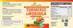 NutreeVit Turmeric Curcumin with Moringa & Bioperine - 200 Capsules - image 4