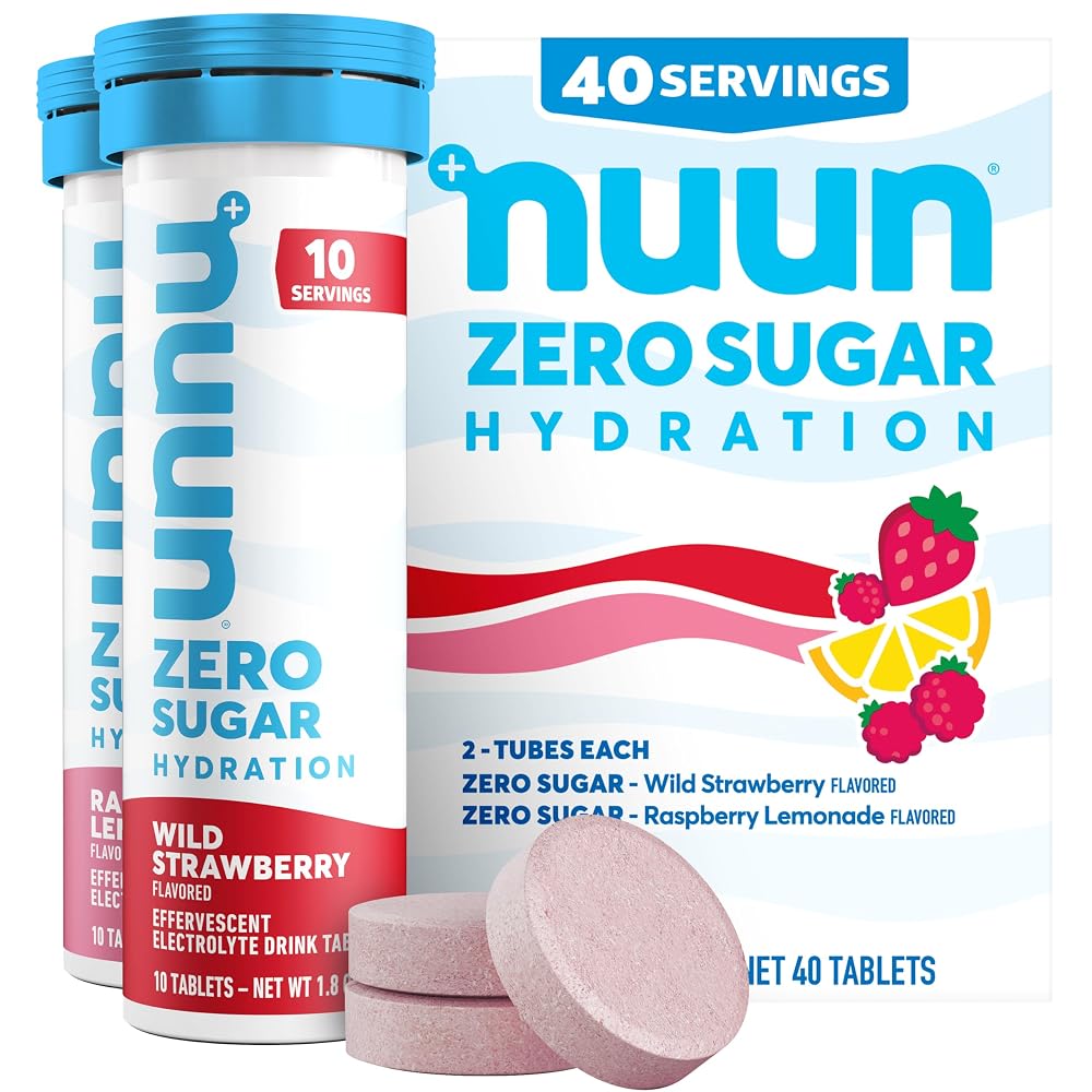 Nuun Zero Sugar Hydration Electrolyte Tablets - Sodium